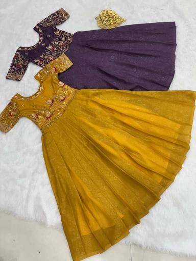 NEW LAUNCIN GOWN Kids gown  Bulk clothing suppliers in India